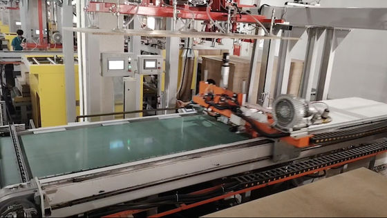 खरीदें कृत्रिम बोर्ड लघु चक्र गर्म गर्मी प्रेस मशीन 4 * 8ft online manufacture