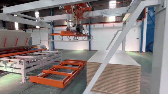 खरीदें पूर्ण स्वचालित लघु चक्र गर्म प्रेस मशीन 8-30 मिमी मोटाई online manufacture