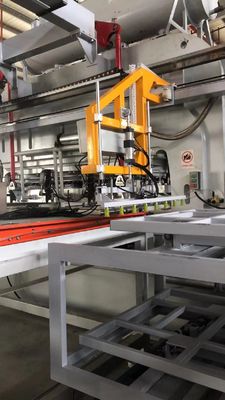 खरीदें कणबोर्ड लकड़ी मशीन के लिए 5×8 स्वचालित लघु चक्र प्रेस लाइन online manufacture