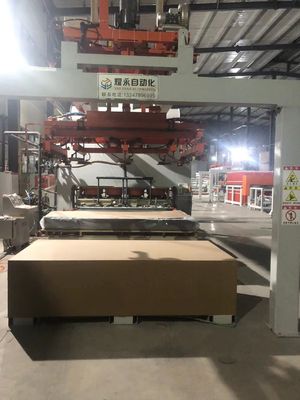 4x8Ft लघु चक्र मेलामाइन लेमिनेटिंग गर्म प्रेस मशीन गर्म प्रेस लाइन